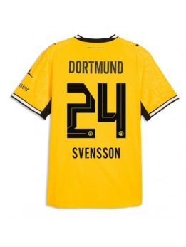 Borussia Dortmund Daniel Svensson #24 Replika Hemmakläder 2026-27 Kortärmad Borussia Dortmund Daniel Svensson #24 Replika Hemmakläder 2026-27 Kortärmad